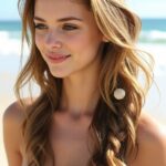 beachy damp hair styles