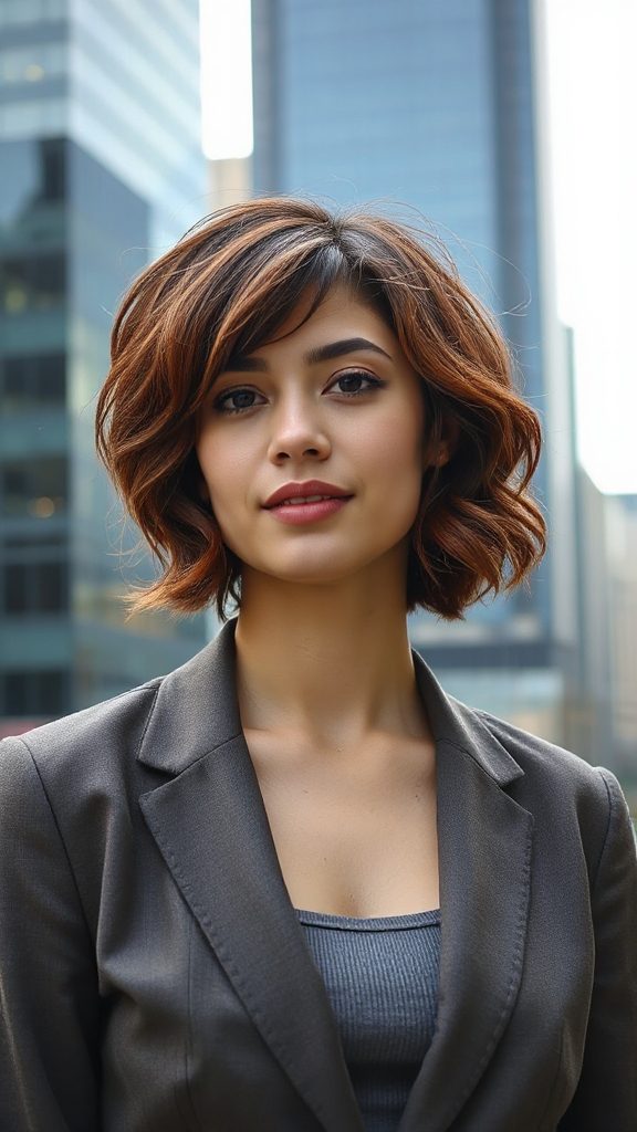 bold asymmetrical lob undercut