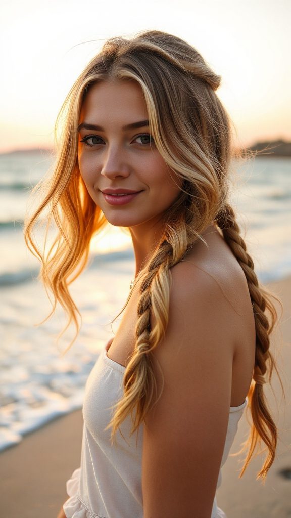 braided beach waves tutorial