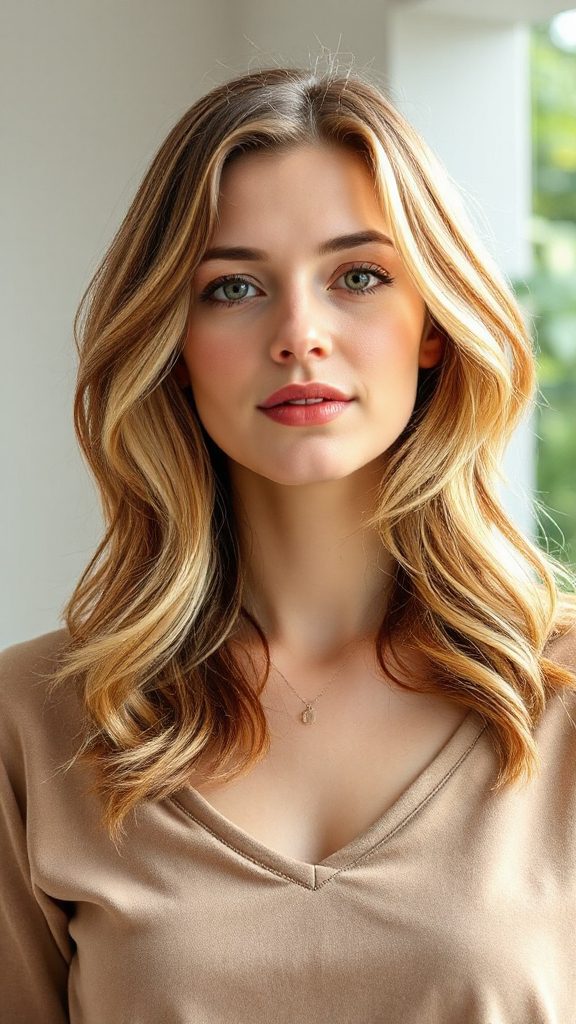 chic soft layered lob