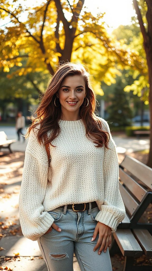 cozy stylish oversized sweaters