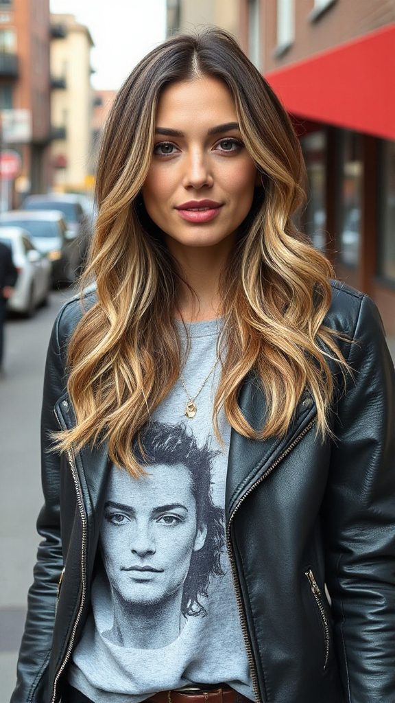 edgy long shag hairstyles