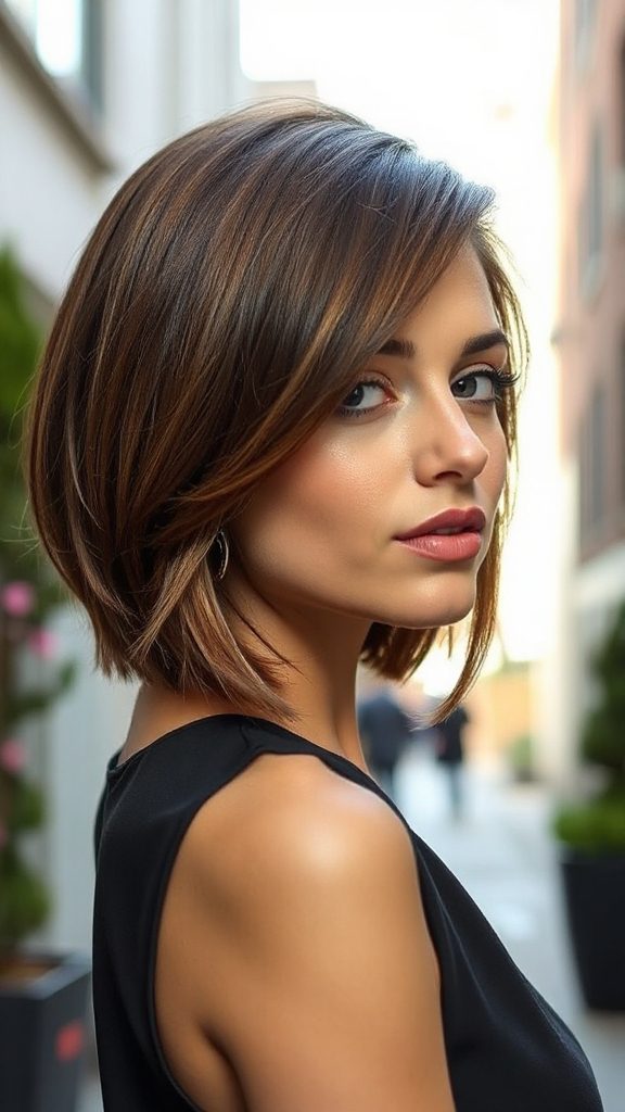 edgy modern versatile bob