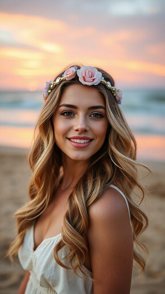 effortlessly chic beach waves
