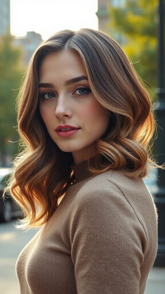 elegant blunt bob waves