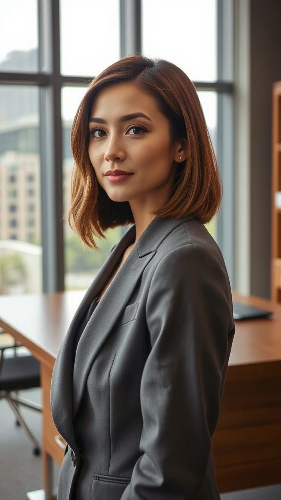elegant versatile professional hairstyle