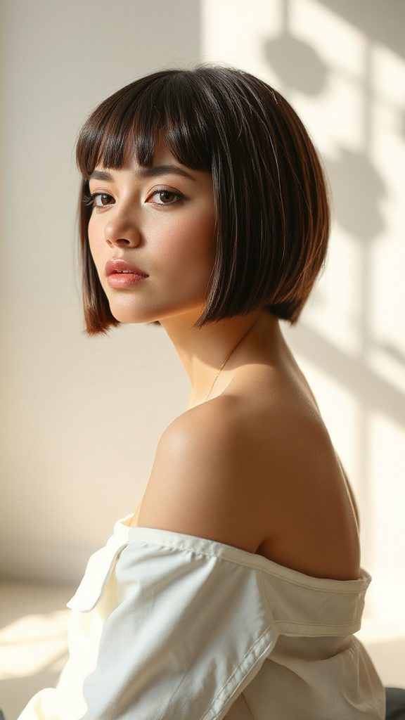 modern sophisticated chic bob