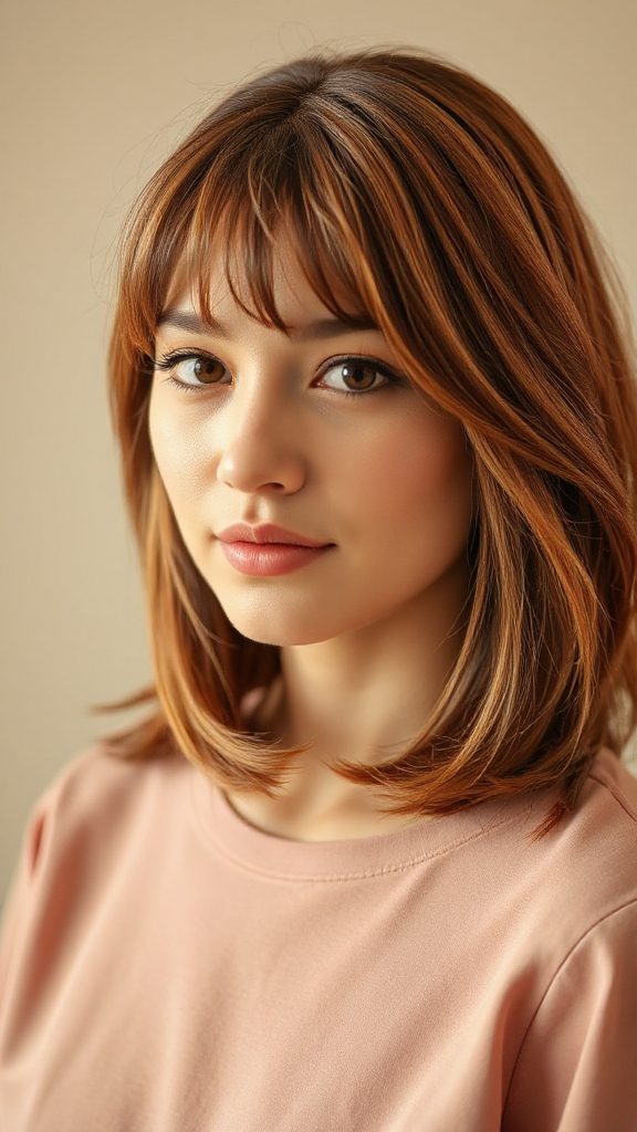sophisticated soft bob hairstyle