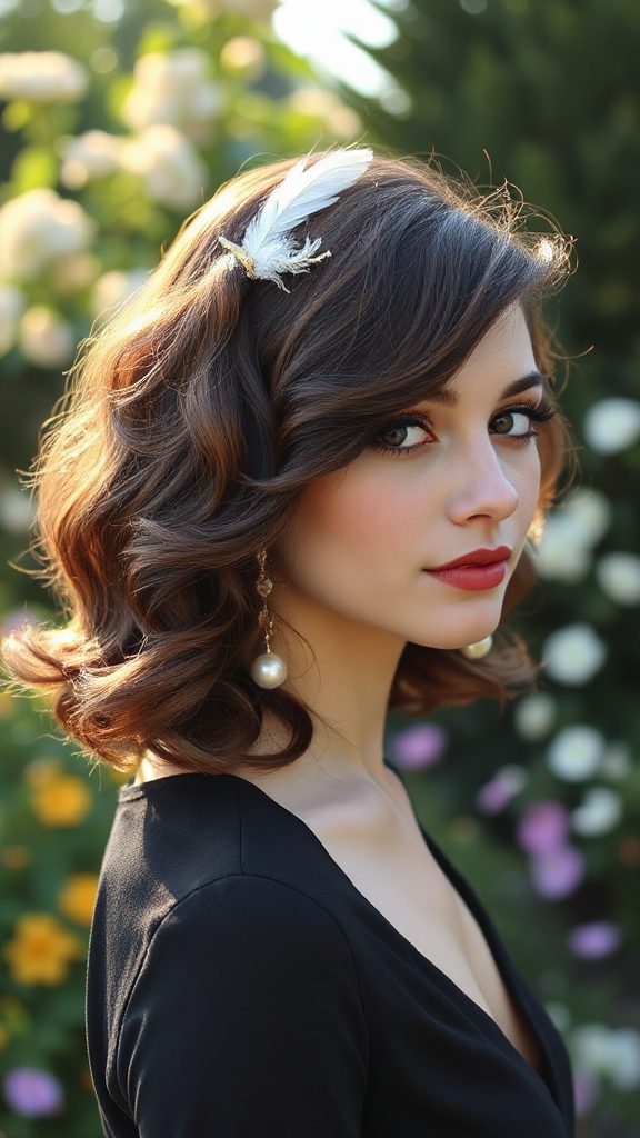 timeless elegance with waves