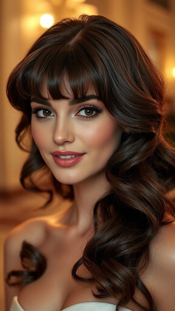 timeless glamorous hollywood waves