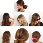 travel friendly hairstyles for flights